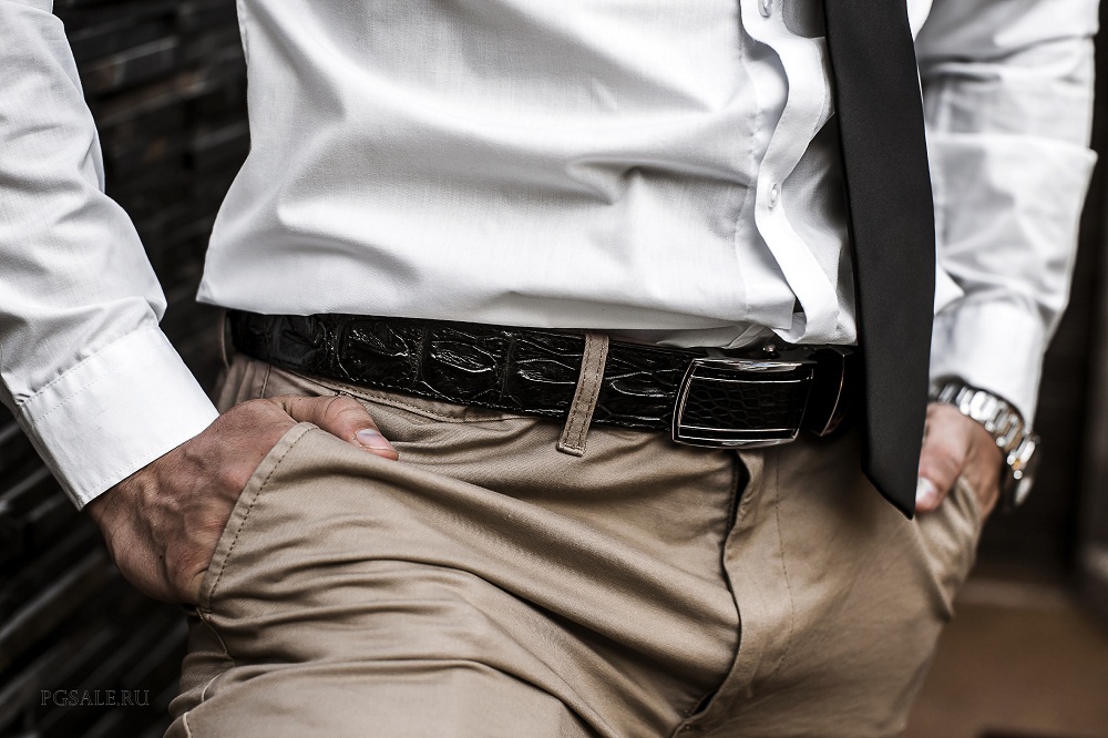 Пояс мужских брюк