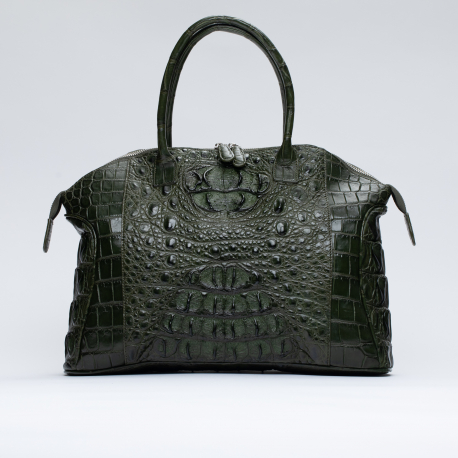 Деловая сумка из кожи крокодила