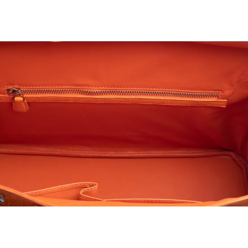 Сумка в стиле Birkin 35 из крокодиловой кожи