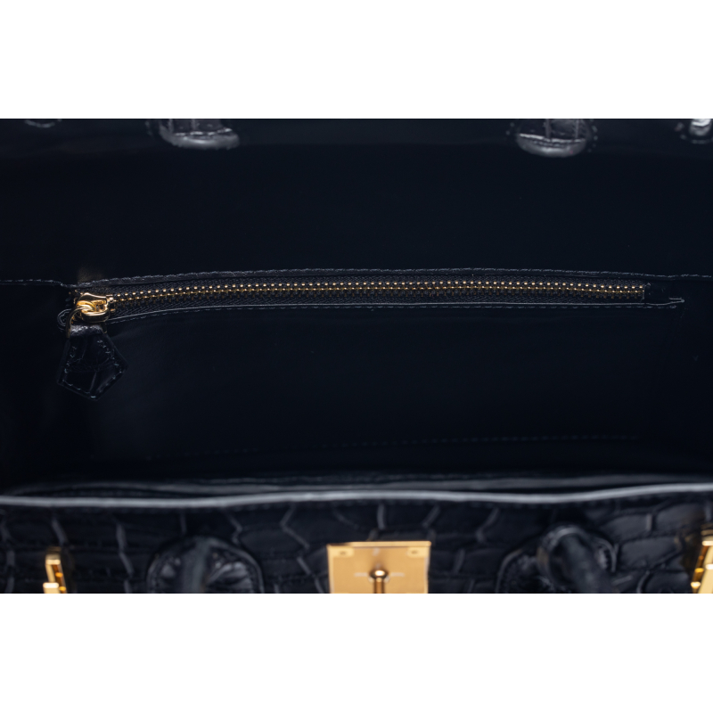 Сумка в стиле Birkin 30 из крокодиловой кожи