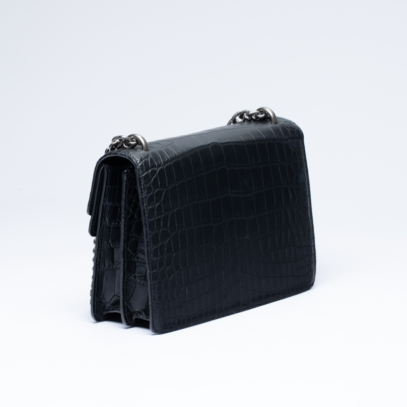 Сумка из крокодиловой кожи в стиле Gucci 