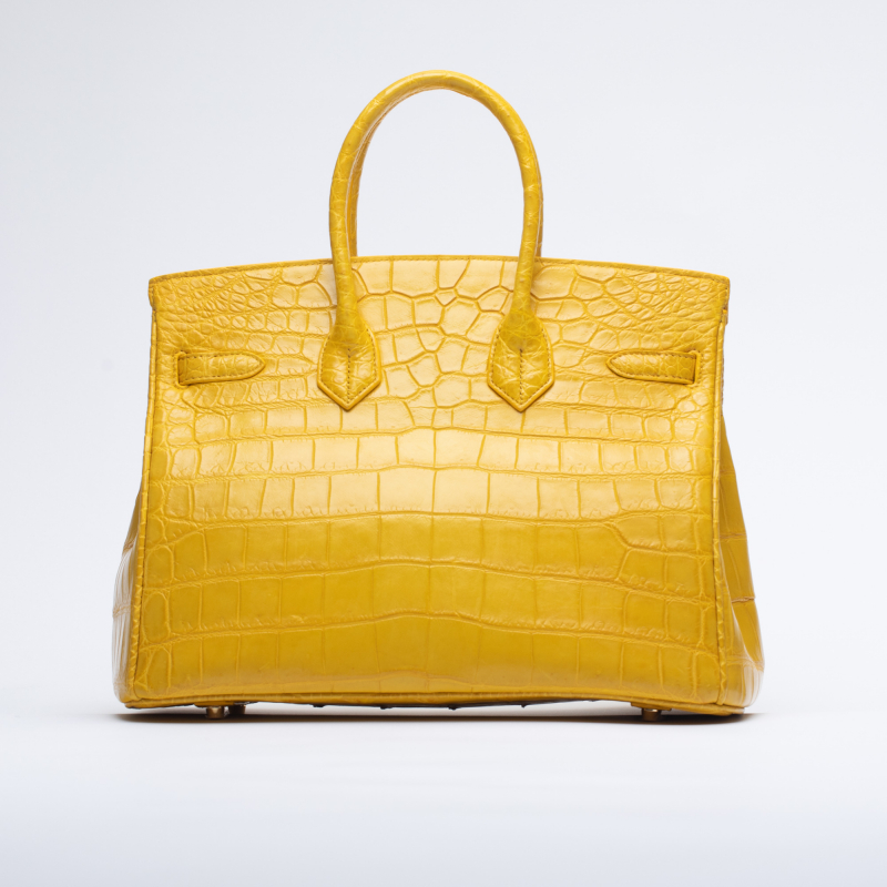 Сумка в стиле Birkin 35 из крокодиловой кожи