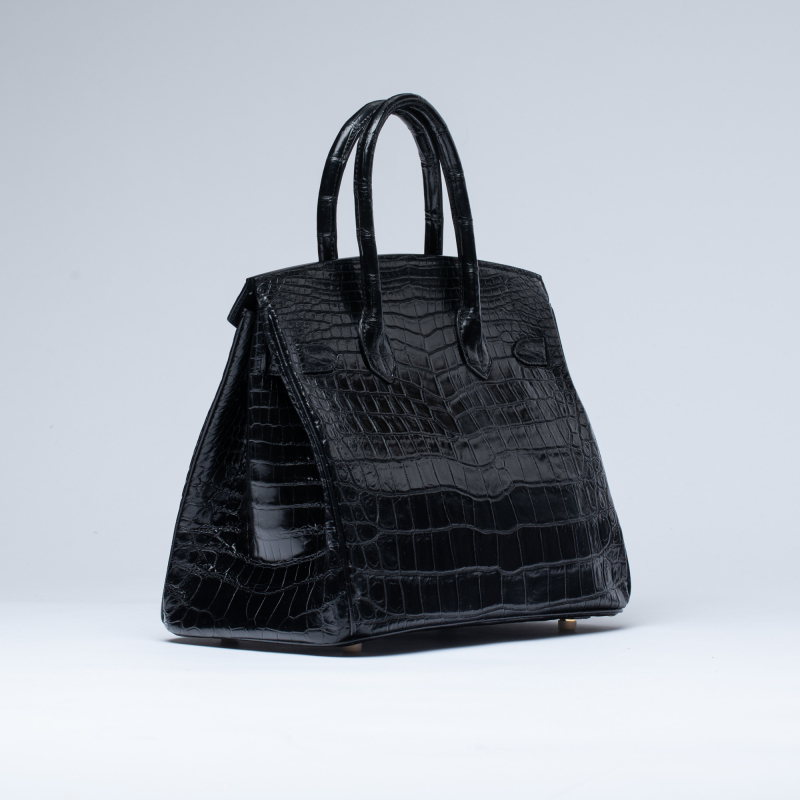 Сумка в стиле Hermès Birkin 30 из крокодиловой кожи