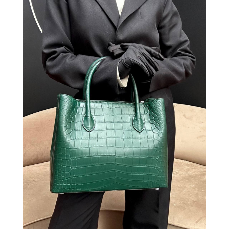 Сумка из кожи крокодила