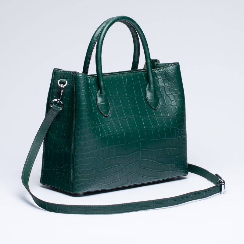 Сумка из кожи крокодила