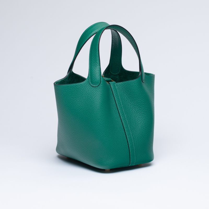 Сумка в стиле Hermès Picotin из кожи Togo Сумка в стиле Hermès Picotin из кожи Togo