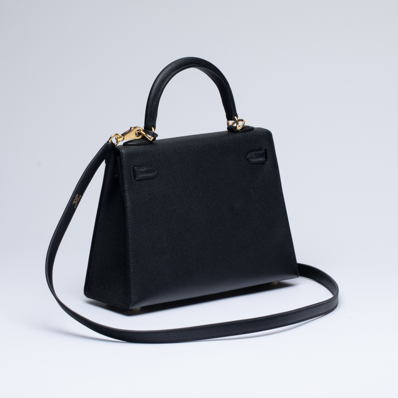 Сумка в стиле Hermès Kelly 25 из кожи Epsom