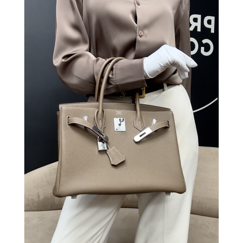 Сумка в стиле Hermès Birkin 30 из кожи Togo