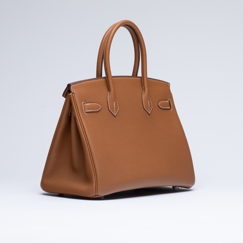 Сумка в стиле Hermès Birkin 30 из кожи Togo