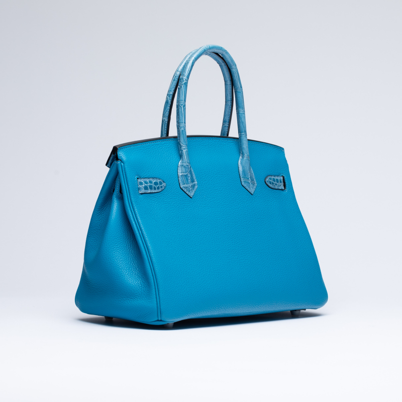 Сумка в стиле Hermès Birkin 30 из кожи Togo